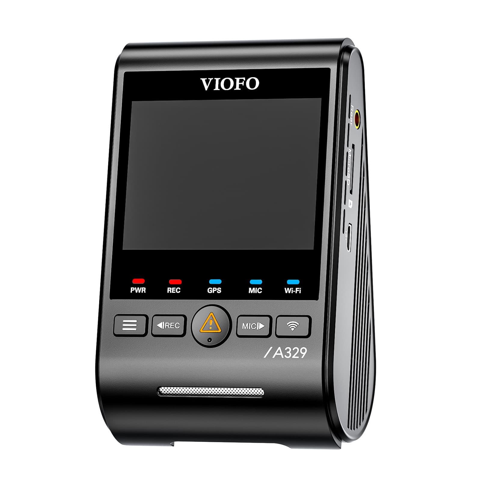 VIOFO A329 1CH kamera samochodowa przód 4K 60FPS, obsługa dysków SSD, HDR, GPS, Sony Starvis 2, G-sensor, mikrofon, Wi-Fi, BT