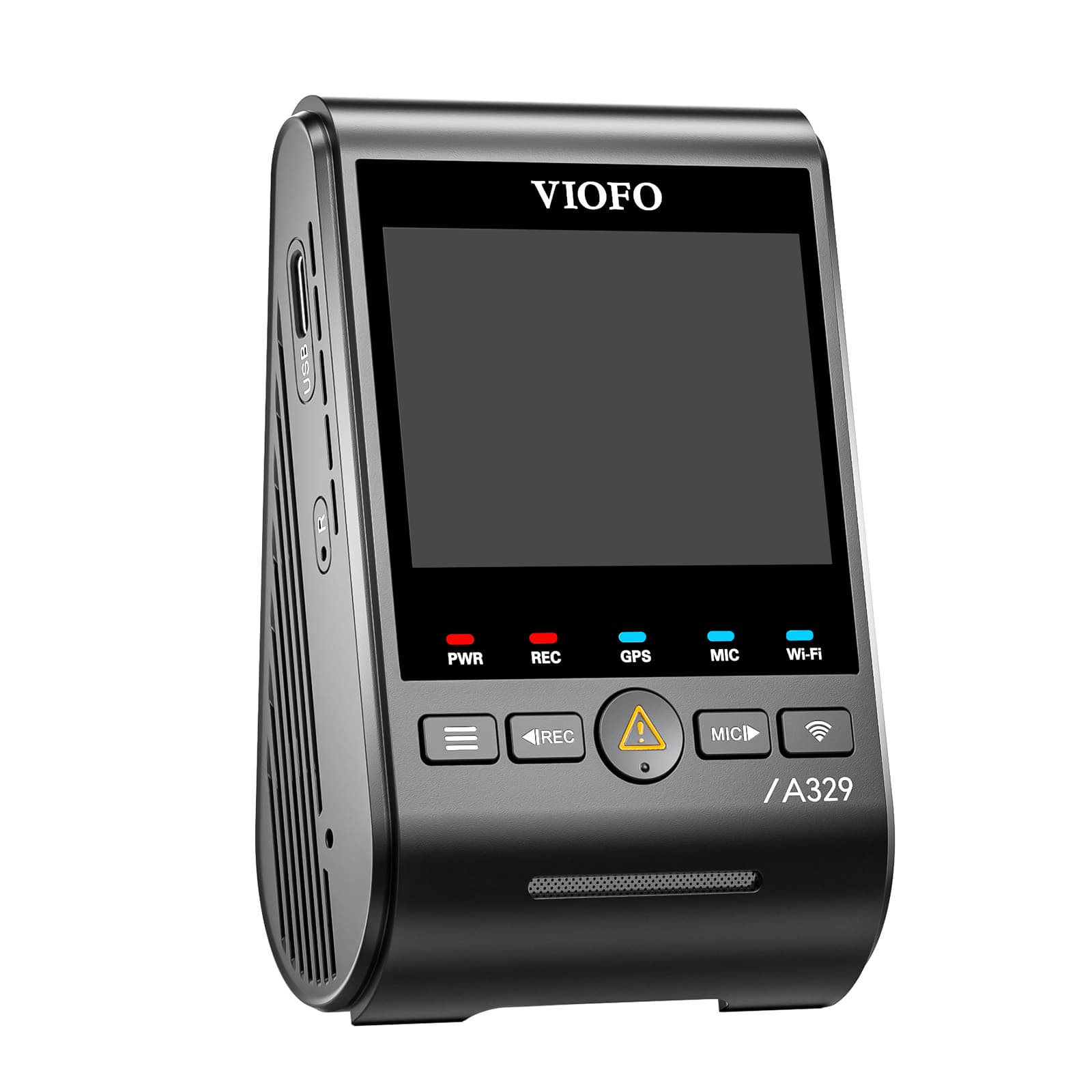 VIOFO A329 1CH kamera samochodowa przód 4K 60FPS, obsługa dysków SSD, HDR, GPS, Sony Starvis 2, G-sensor, mikrofon, Wi-Fi, BT