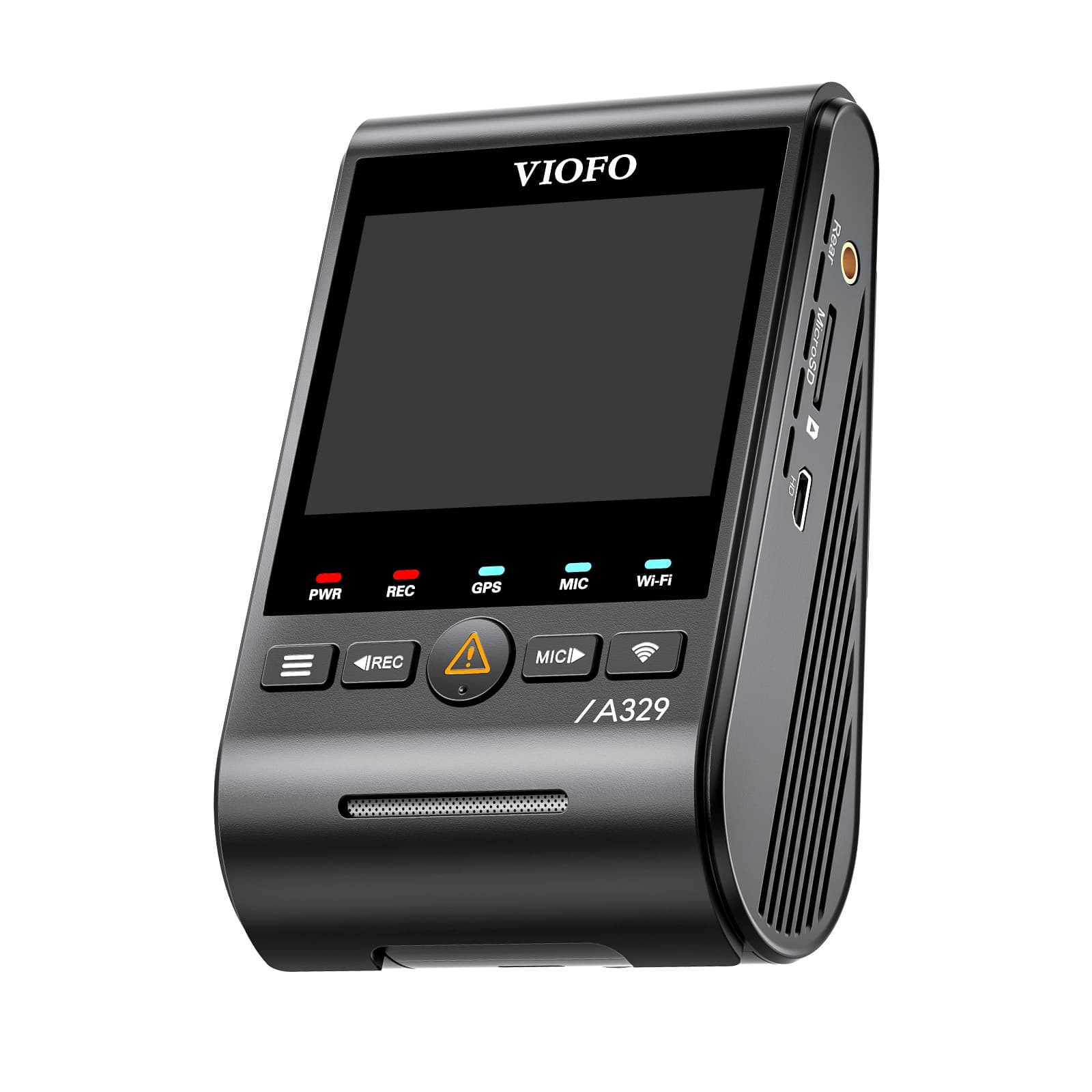 VIOFO A329 1CH kamera samochodowa przód 4K 60FPS, obsługa dysków SSD, HDR, GPS, Sony Starvis 2, G-sensor, mikrofon, Wi-Fi, BT