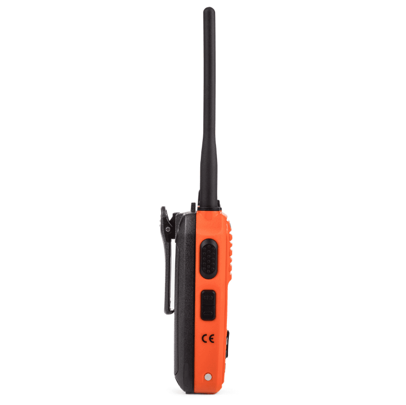 Jopix Marine 616P ORANGE ręczny radiotelefon morski VHF IP67, pływający, moc 5W, NRC, WX, czujnik wody - możliwość rejestracji w UKE