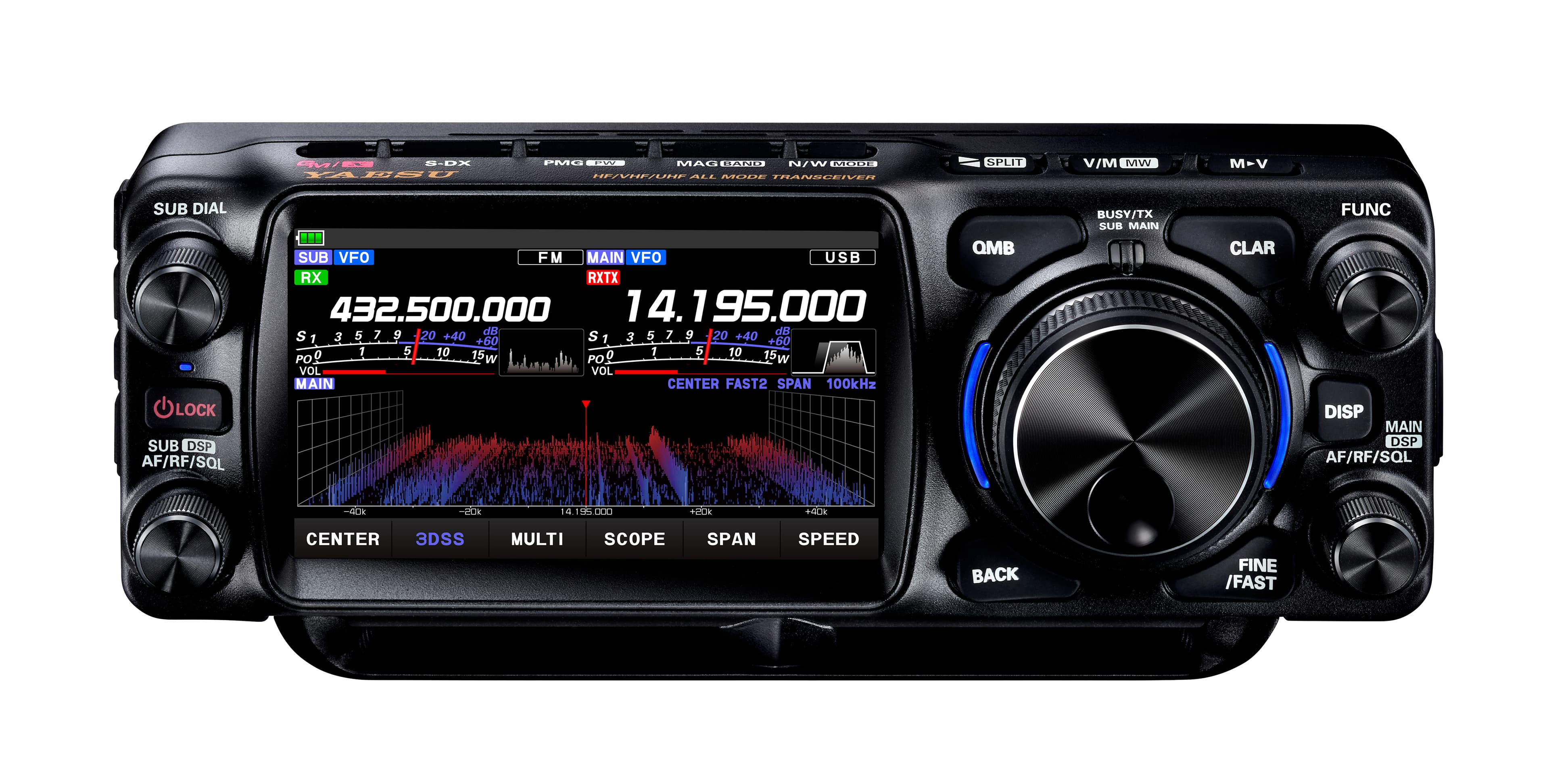 YAESU FTX-1 FIELD wersja przenośna / polowa - radiotelefon amatorski HF/50/144/430MHz C4FM/FM (następca FT-857, FT-897), CashBack 300€