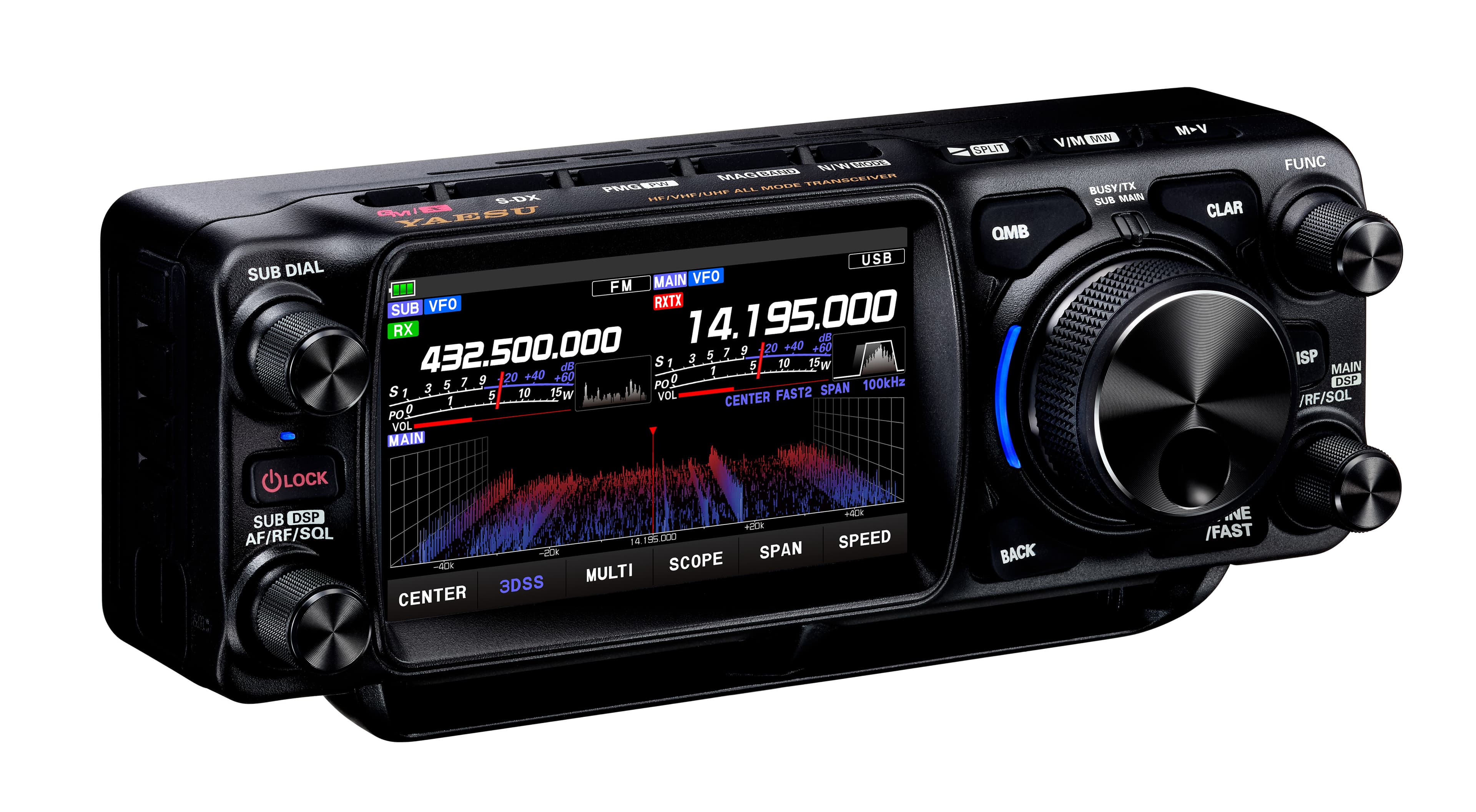YAESU FTX-1 FIELD wersja przenośna / polowa - radiotelefon amatorski HF/50/144/430MHz C4FM/FM (następca FT-857, FT-897), CashBack 300€