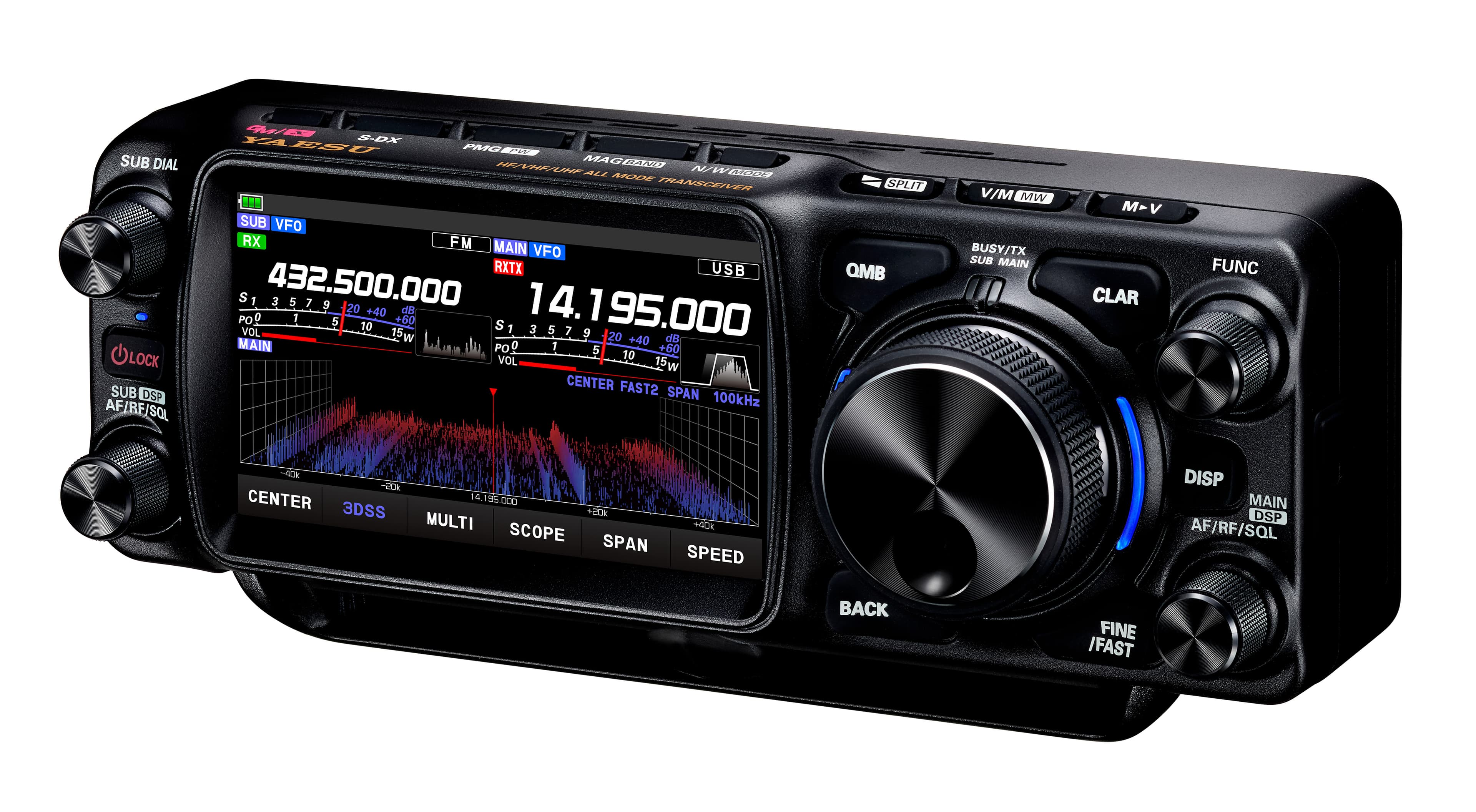 YAESU FTX-1 FIELD wersja przenośna / polowa - radiotelefon amatorski HF/50/144/430MHz C4FM/FM (następca FT-857, FT-897), CashBack 300€