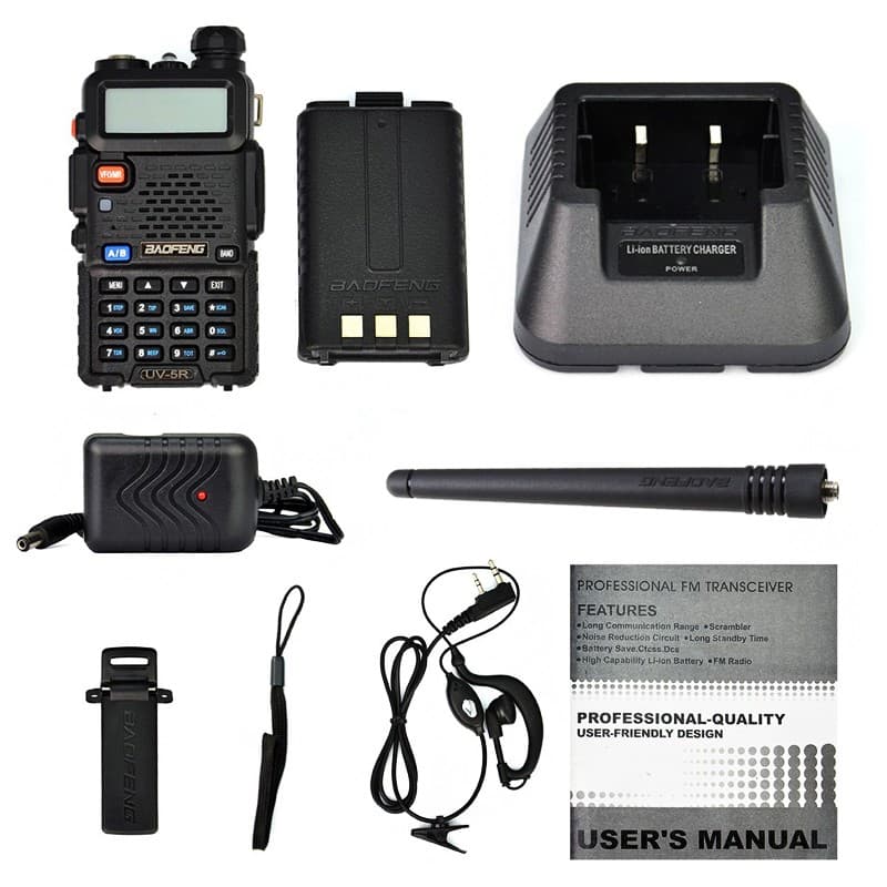 BAOFENG UV-5R krótkofalówka 5W VHF/UHF - WYPRZEDAŻ