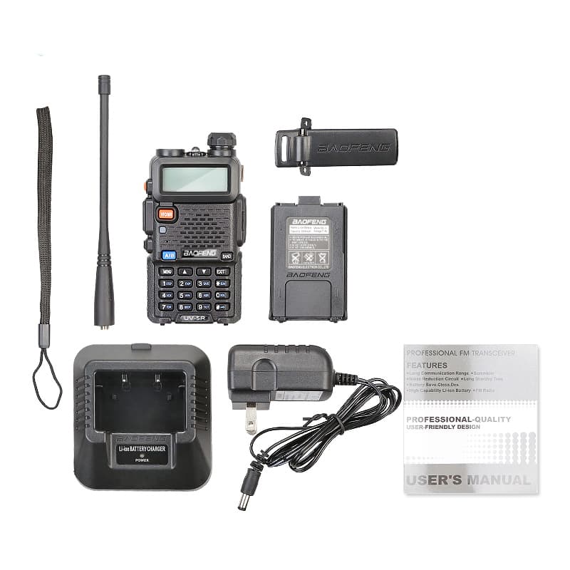 BAOFENG UV-5R krótkofalówka 5W VHF/UHF - WYPRZEDAŻ