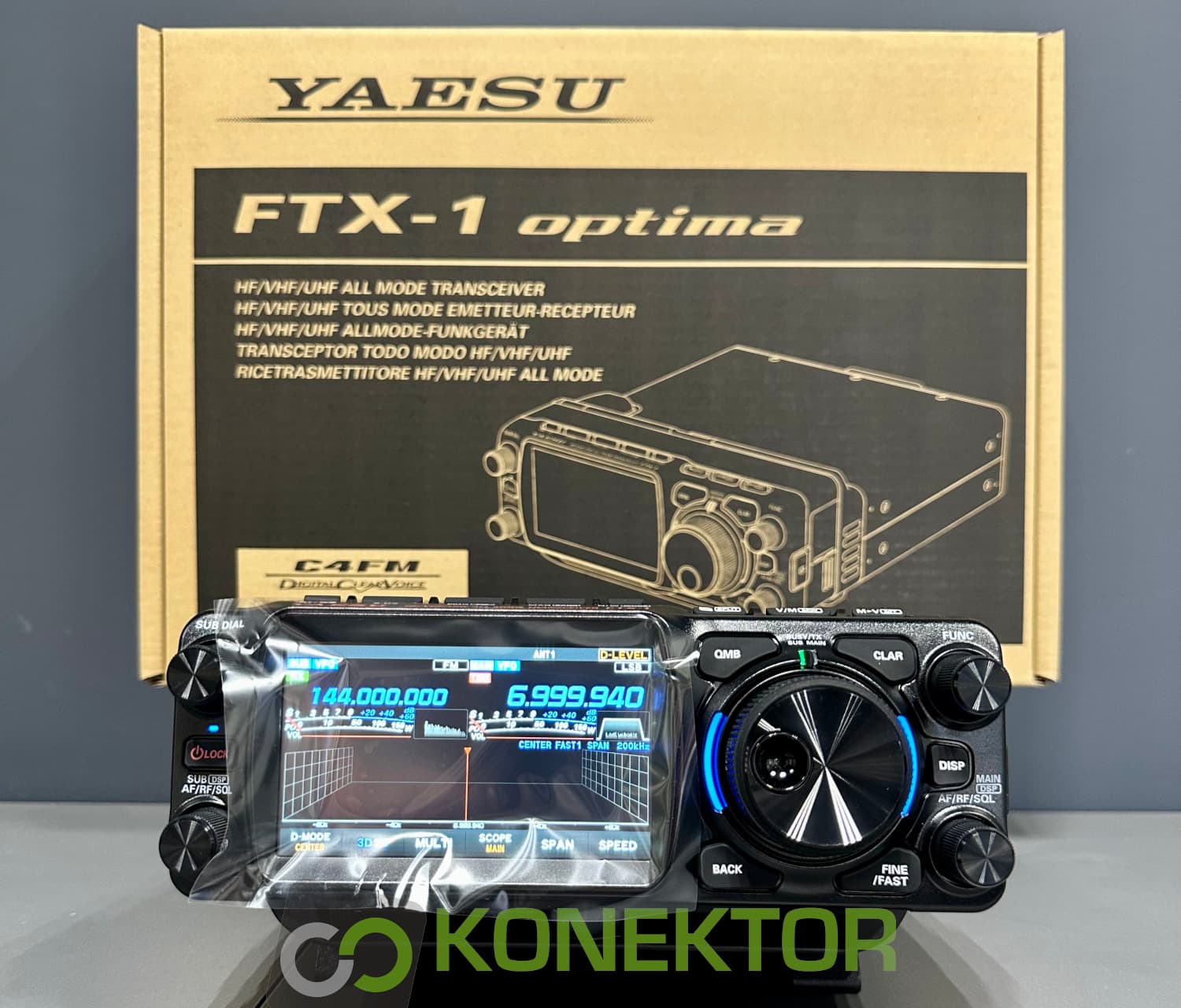YAESU FTX-1 OPTIMA wersja terenowo-bazowa - radiotelefon amatorski HF/50/144/430MHz C4FM/FM 100W (następca FT-857, FT-897), CashBack 400€