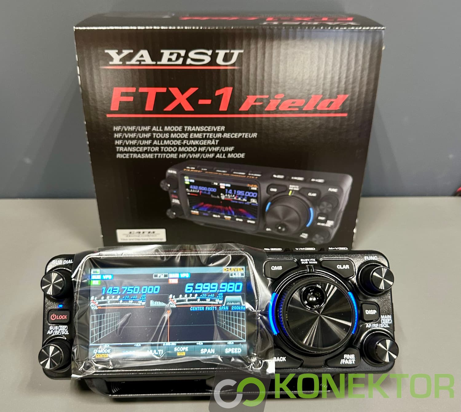YAESU FTX-1 FIELD wersja przenośna / polowa - radiotelefon amatorski HF/50/144/430MHz C4FM/FM (następca FT-857, FT-897), CashBack 300€
