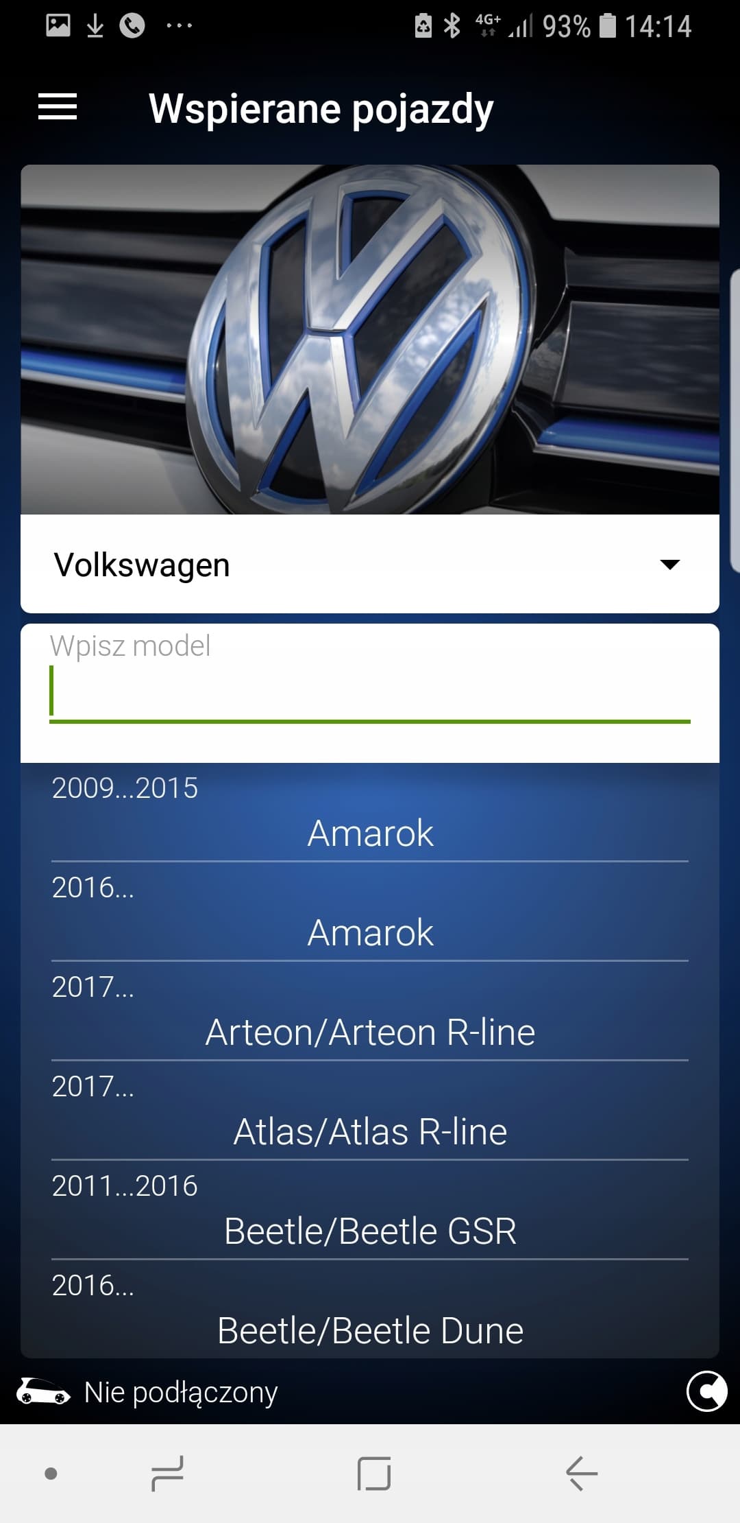 OBD Eleven NextGen 2 PRO iOS / Android najlepszy interfejs diagnostyczny OBD-2 do VAG: VOLKSWAGEN AUDI SKODA SEAT