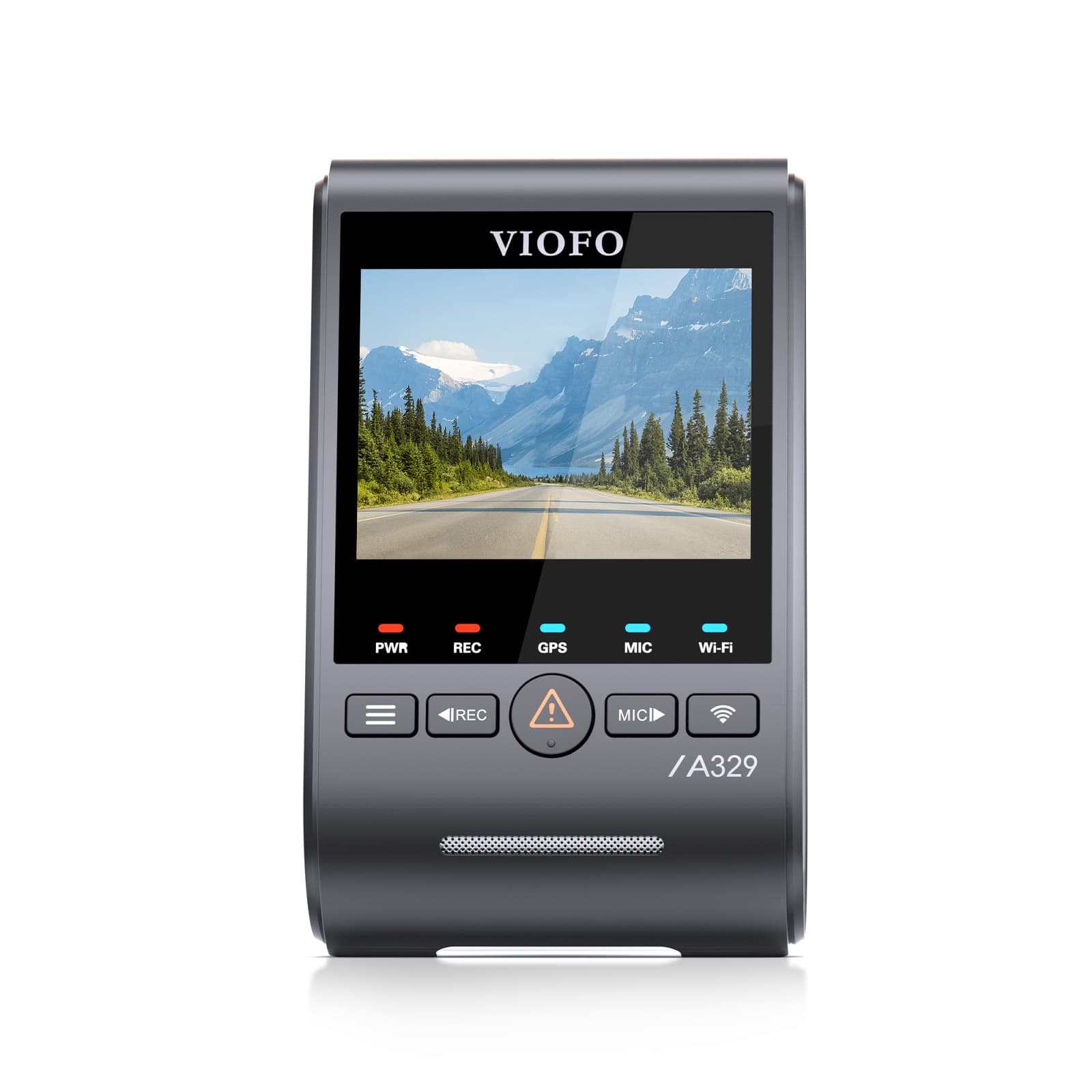 VIOFO A329S 1CH kamera samochodowa przód 4K 60FPS, obsługa dysków SSD, HDR, GPS, Sony Starvis 2, G-sensor, mikrofon, Wi-Fi 6, BT