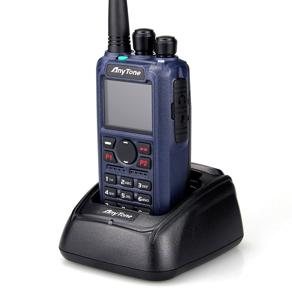AnyTone AT-D890 UV ręczny radiotelefon cyfrowy/analogowy DMR VHF/UHF APRS wersja EXPORT, polska instrukcja, wgrane przemienniki