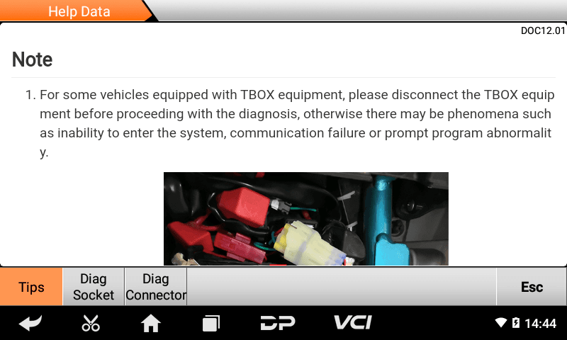 OBDSTAR iSCAN CFMOTO interfejs diagnostyczny OBD-2 do motocykli, skuterów i quadów CFMOTO
