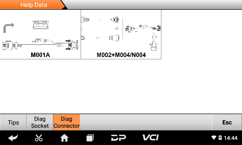 OBDSTAR iSCAN CFMOTO interfejs diagnostyczny OBD-2 do motocykli, skuterów i quadów CFMOTO