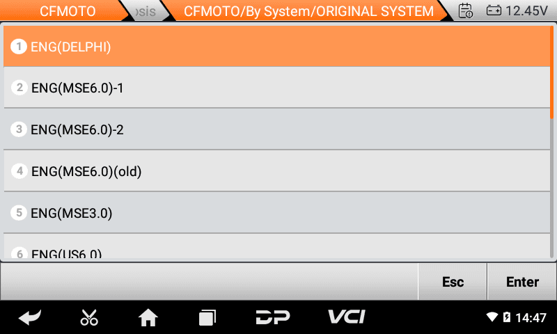 OBDSTAR iSCAN CFMOTO interfejs diagnostyczny OBD-2 do motocykli, skuterów i quadów CFMOTO