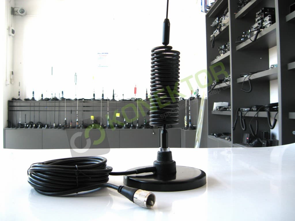Sigma Mini Stinger Antena CB Magnesowa (na magnes ) 90cm długi kabel 5,40m