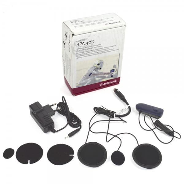 Albrecht BT BPA-300 C słuchawki + mikrofon bluetooth do kasku zamkniętego - łączność motocyklowa
