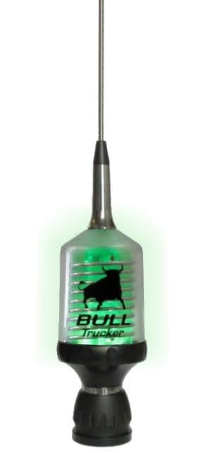 SIRIO BULL TRUCKER 5000 LED Antena CB montażowa 165cm z kablem 4m - świeci przy nadawaniu