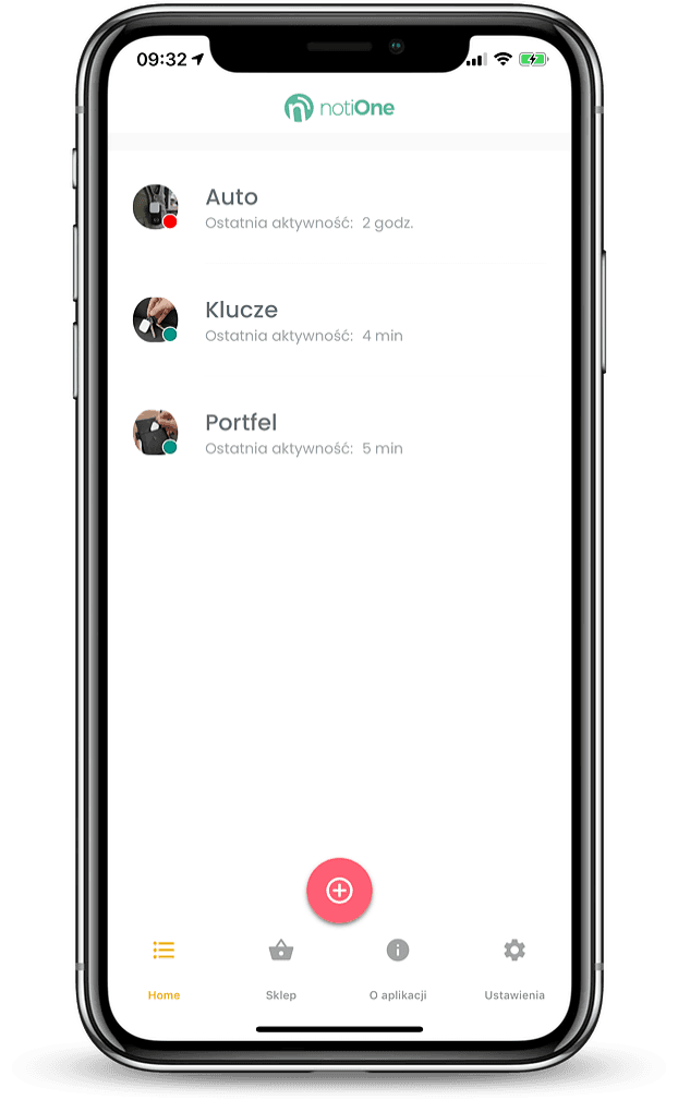 notiOne go! lokalizator bluetooth bez abonamentu - ultrakompaktowy brelok - Łódź, Zbąszyńska 2