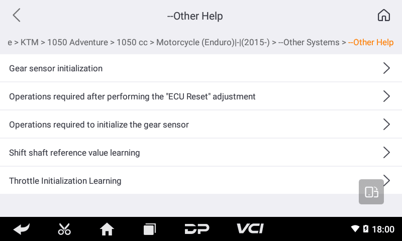 OBDSTAR iSCAN KTM HUSQVARNA interfejs diagnostyczny do motocykli ATV UTV marki KTM i HUSQVARNA