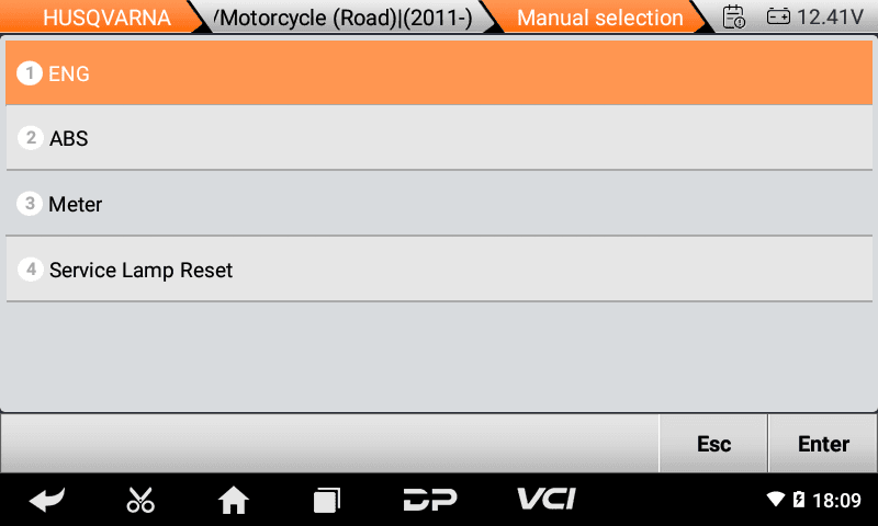 OBDSTAR iSCAN KTM HUSQVARNA interfejs diagnostyczny do motocykli ATV UTV marki KTM i HUSQVARNA