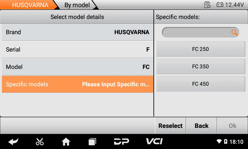 OBDSTAR iSCAN KTM HUSQVARNA interfejs diagnostyczny do motocykli ATV UTV marki KTM i HUSQVARNA