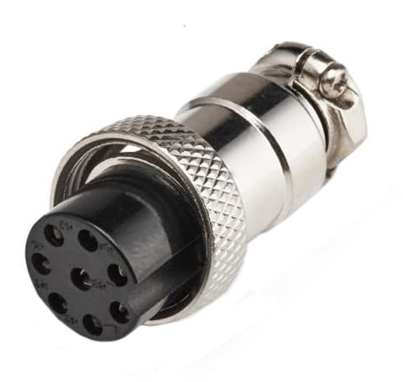 Wtyk mikrofonowy 8-PIN (prosty) np. do CB radia, KF Icom, Yaesu, Kenwood