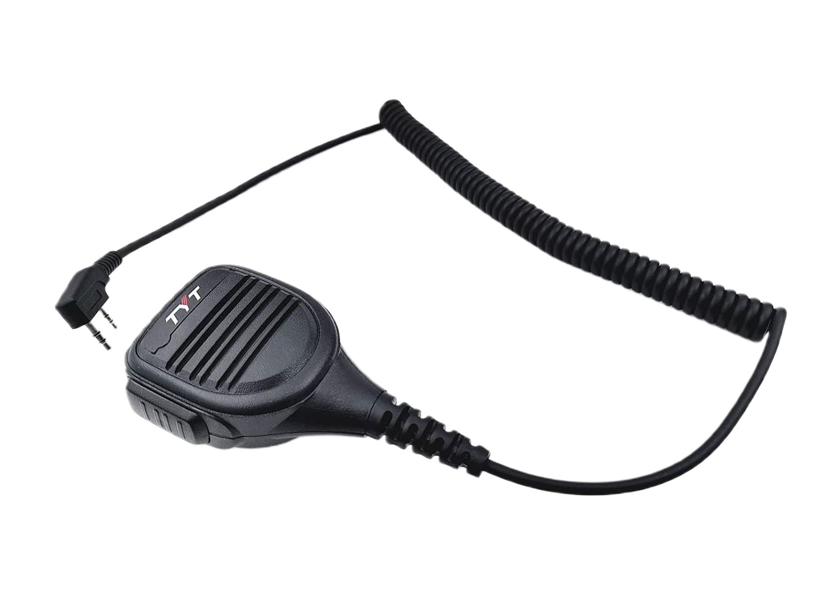 TYT mikrofon głośnik oryginalny wtyk Kenwood 2-pin itp. ze złączem na głośnik zewnętrzny, klips - także do AnyTone, Baofeng, Wouxun