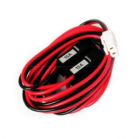 Yaesu T9022815 oryginalny kabel zasilający z wtykiem 2-pin do FTM-100, FTM-200, FTM-300, FTM-400, FTM-500, FTM-510, FTM-6000, FT-7900, FT-8900, FTM-3200 itp.