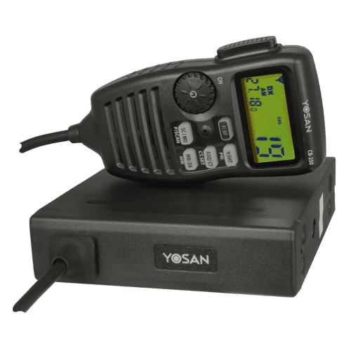 Yosan CB-250 CB radio do zabudowy w aucie - sterowanie w mikrofonie - dyskretny montaż