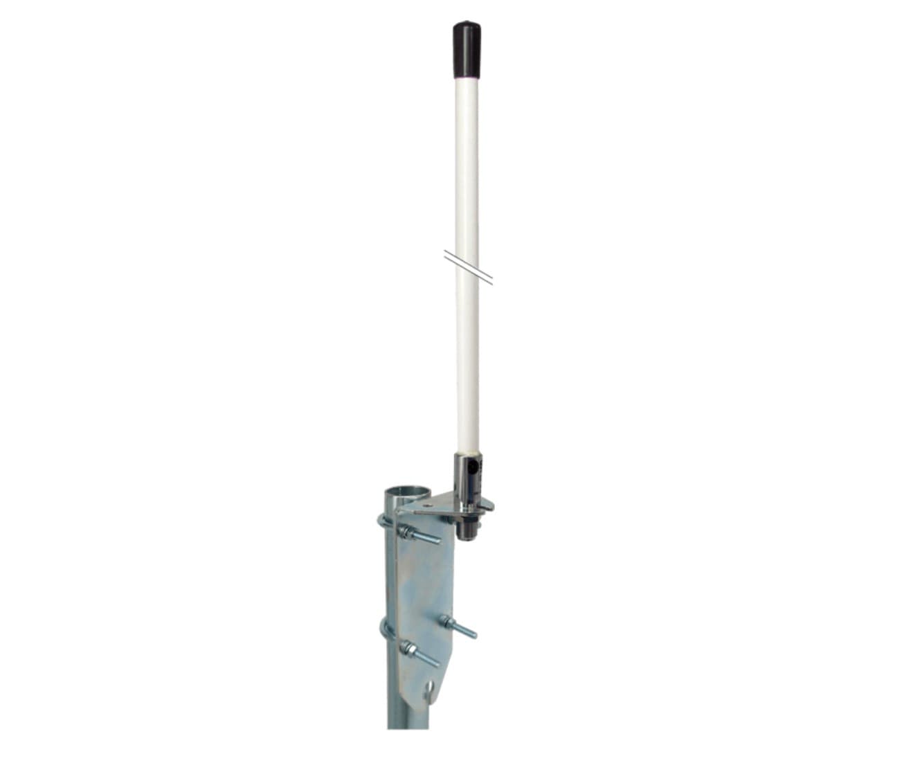 Sirio SO 437 N antena bazowa UHF 430-450 MHz 1/2 fali długość 53cm (włókno szklane, złącze N) do ISM 433, pasmo 70cm, PMR, LoRa 433MHz