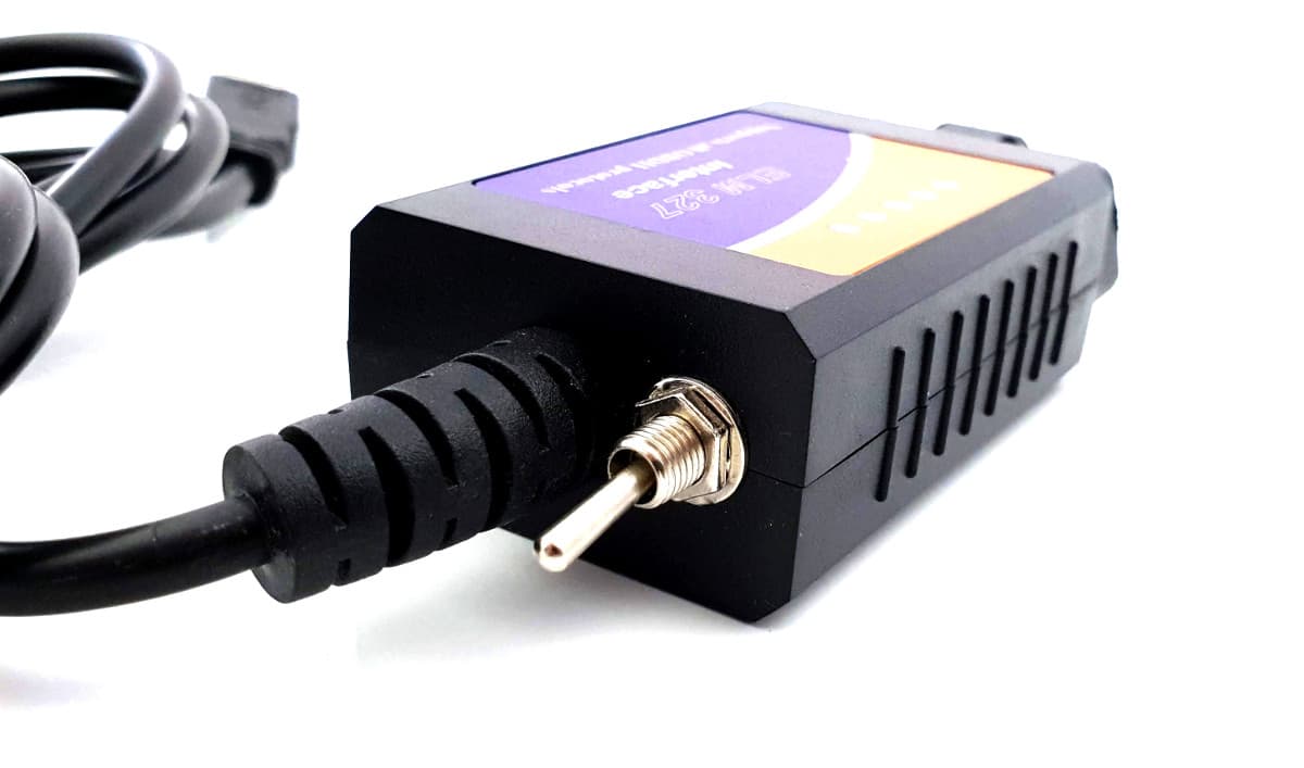ELM 327 V1.5 switch HS-CAN MS-CAN 25K80 czip kabel USB do komputera - wsparcie dla FORD FORScan, GM + inne marki - uniwersalny interfejs diagnostyczny OBD-2 - Łódź, Zbąszyńska 2
