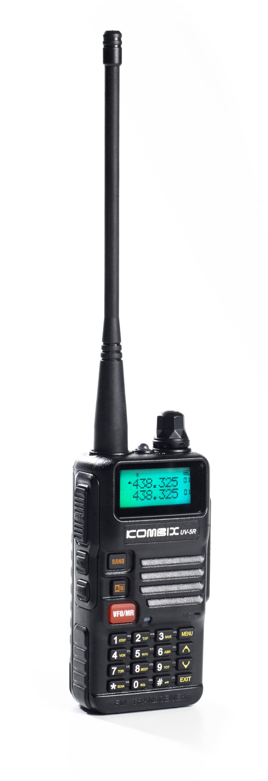 Kombix UV-5R radiotelefon ręczny 5W VHF/UHF + skaner częstotliwości (lepszy Baofeng UV-5R, UV-82)