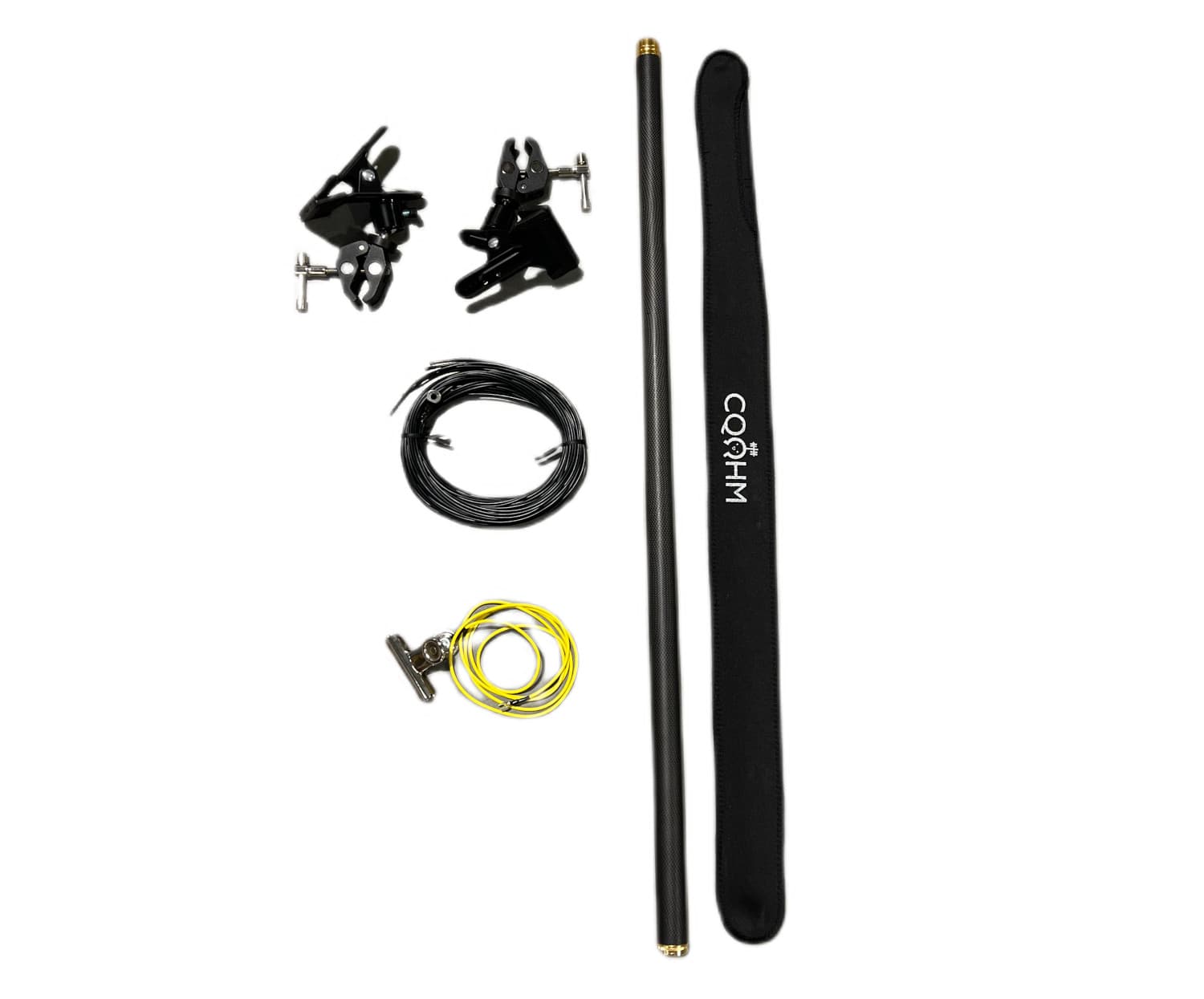 OHM-BCR-X-ADVANCE karbonowa antena KF/50 MHz, długość ok. 600cm, kompletny zestaw do pracy terenowej
