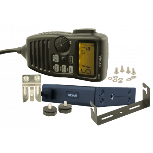 Yosan CB-250 CB radio do zabudowy w aucie - sterowanie w mikrofonie - dyskretny montaż