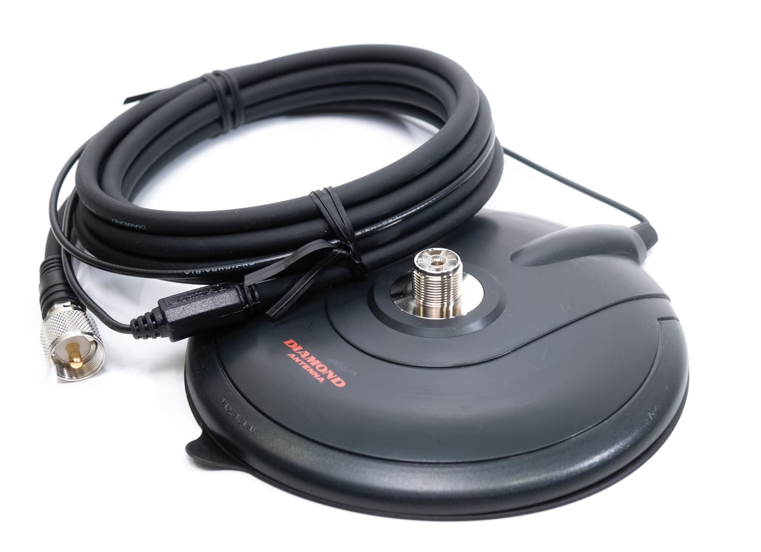 Diamond K701M podstawa magnetyczna 16cm (stopka M + cienki kabel 1m + gruby kabel 4m, wtyk do radia, przyssawka) np. do anteny NR 770 R, NR 770 H