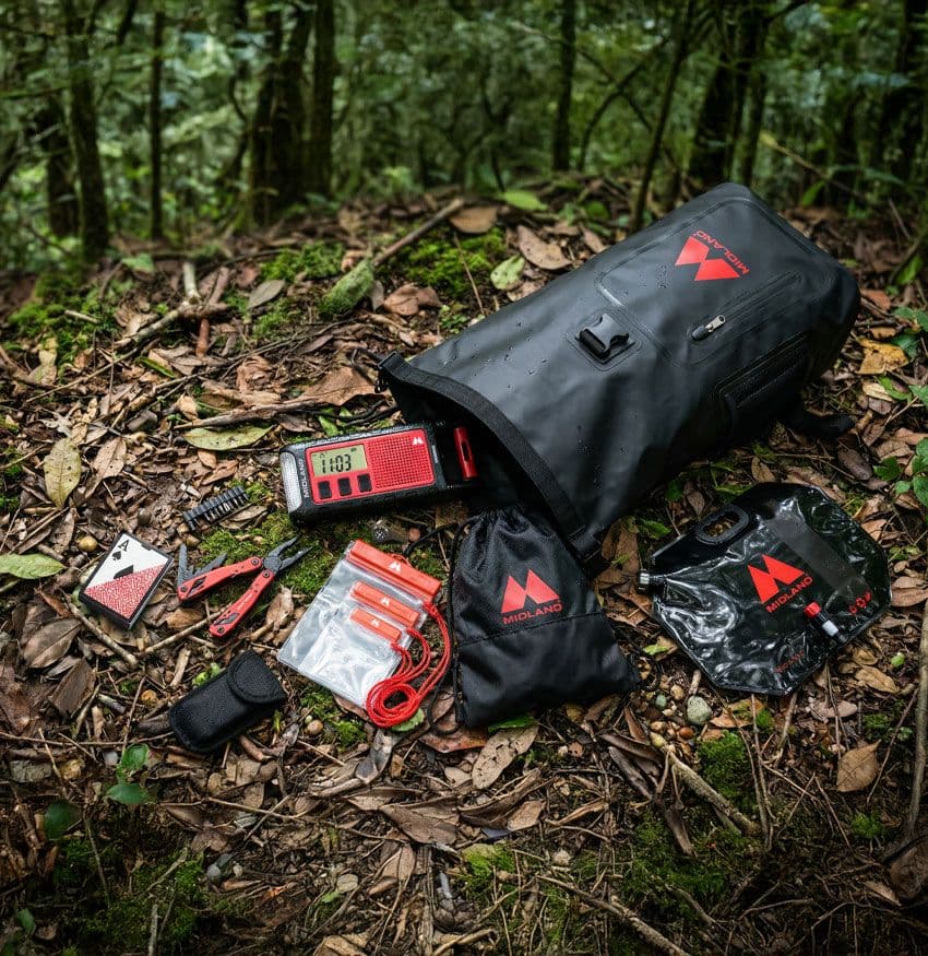 Midland ER Emergency Backpack – plecak awaryjny 72h z radiem ER300 PRO