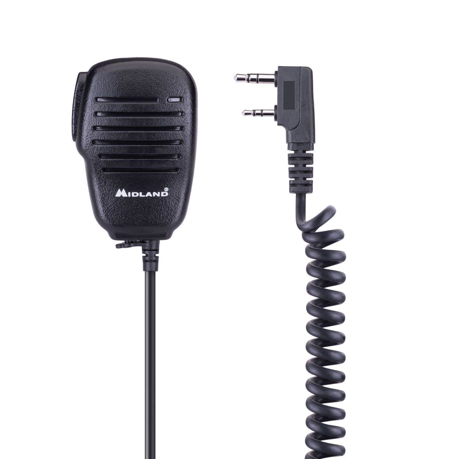Midland MA22-LK Pro mikrofon głośnik wtyk 2-pin Kenwood, Midland, Baofeng, Wouxun, TYT, AnyTone itp.