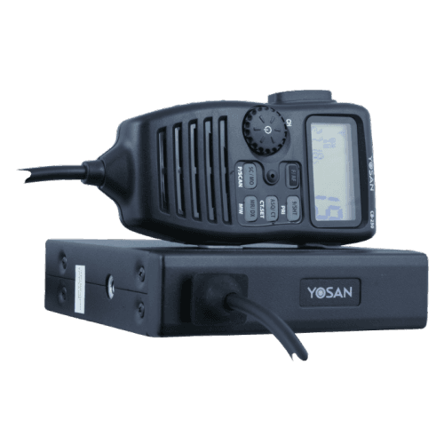 Yosan CB-250 CB radio do zabudowy w aucie - sterowanie w mikrofonie - dyskretny montaż