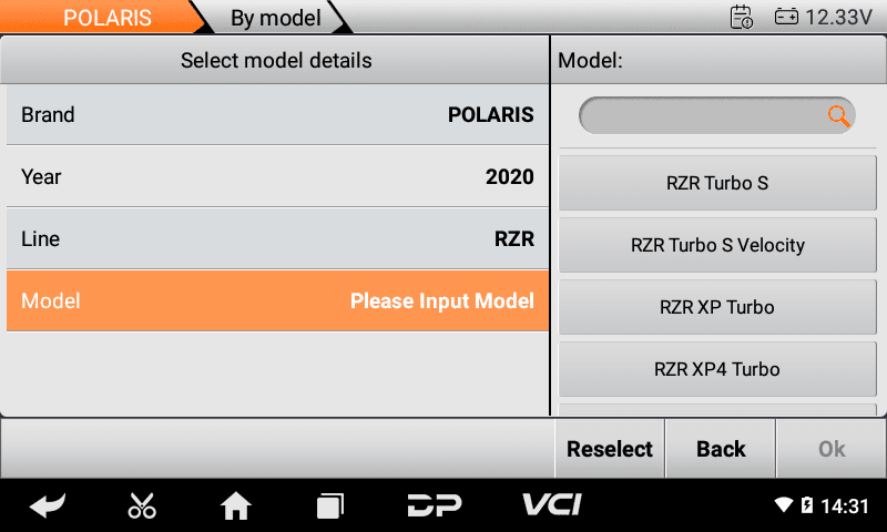 OBDSTAR iSCAN POLARIS INDIAN VICTORY MULTI interfejs diagnostyczny do motocykli, skuterów śnieżnych, ATV, UTV grupa Polaris