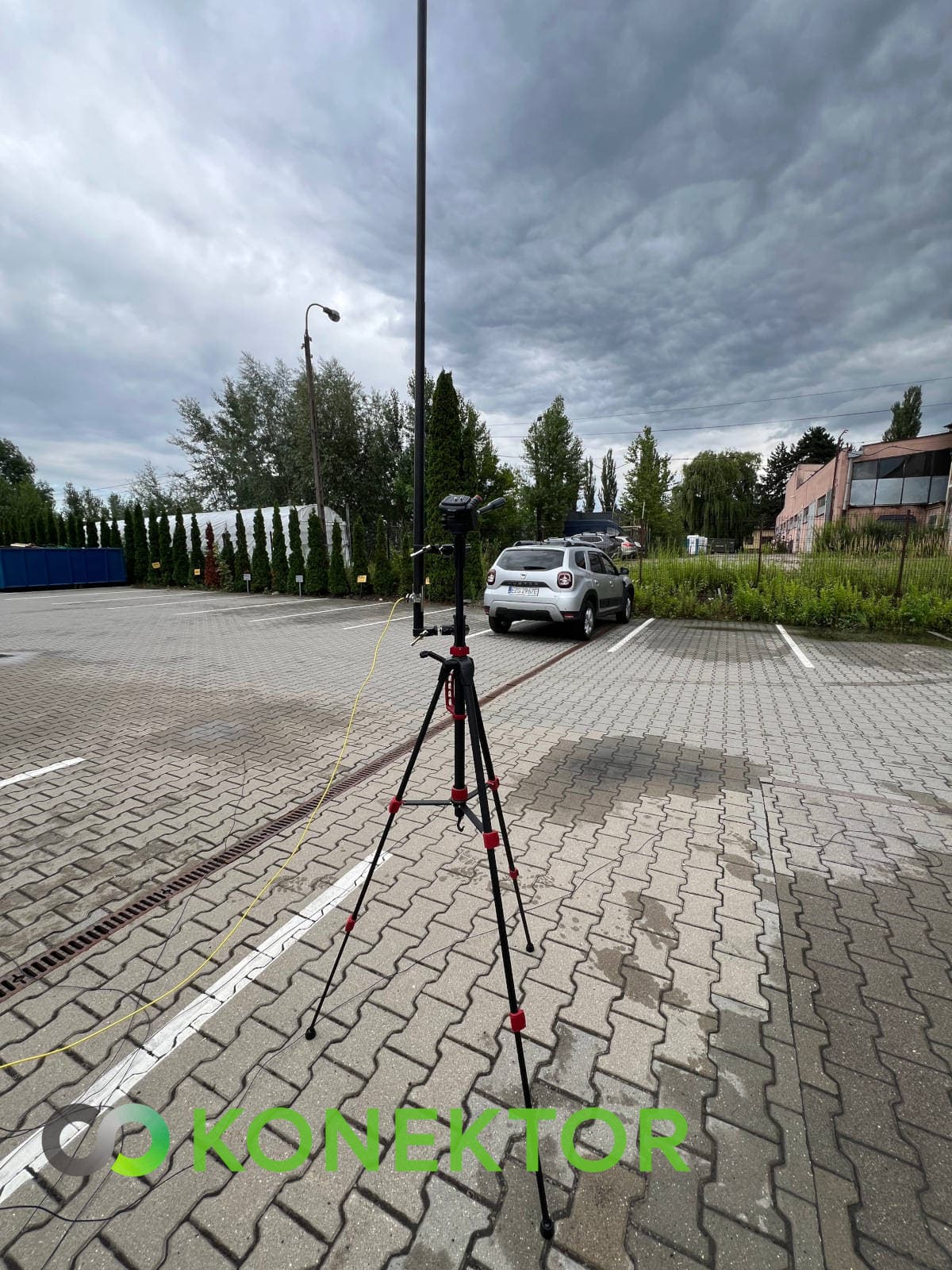 OHM-BCR-X-ADVANCE karbonowa antena KF/50 MHz, długość ok. 600cm, kompletny zestaw do pracy terenowej