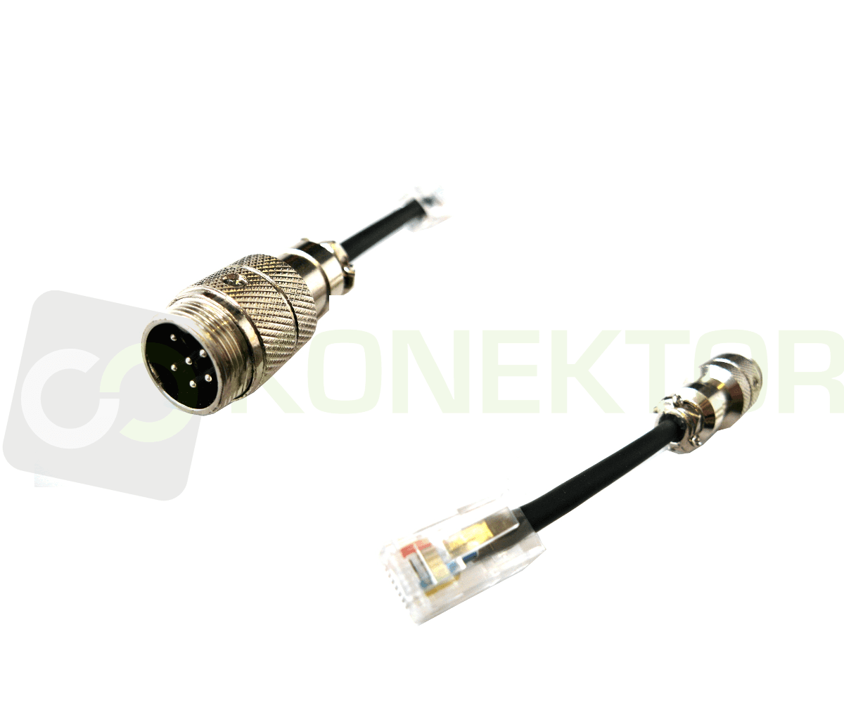 Adapter mikrofonowy RJ/6-PIN President do Anytone AT-5555N / CRT 7900