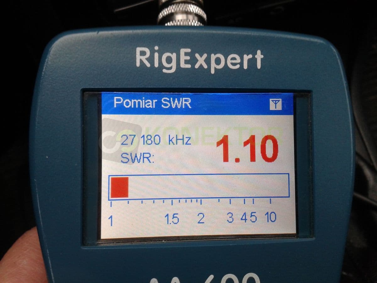 KOMUNICA BAZOKA PRO Antena szerokopasmowa KF 7-54MHz długość 122cm złącze PL BEZ STROJENIA BAZOOKA