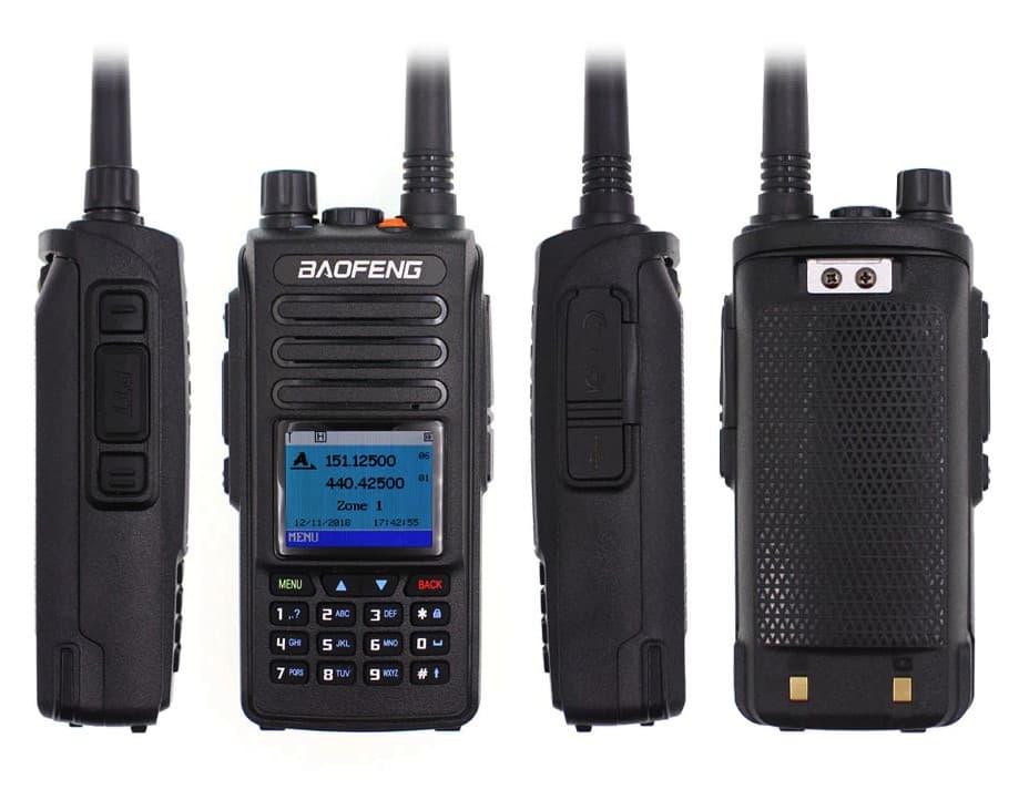 BAOFENG DM-1702 GPS DMR Tier II RĘCZNY RADIOTELEFON VHF/UHF (136-174/400-470MHz)