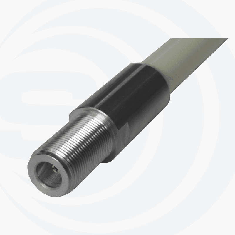 Sirio SO 437 N antena bazowa UHF 430-450 MHz 1/2 fali długość 53cm (włókno szklane, złącze N) do ISM 433, pasmo 70cm, PMR, LoRa 433MHz
