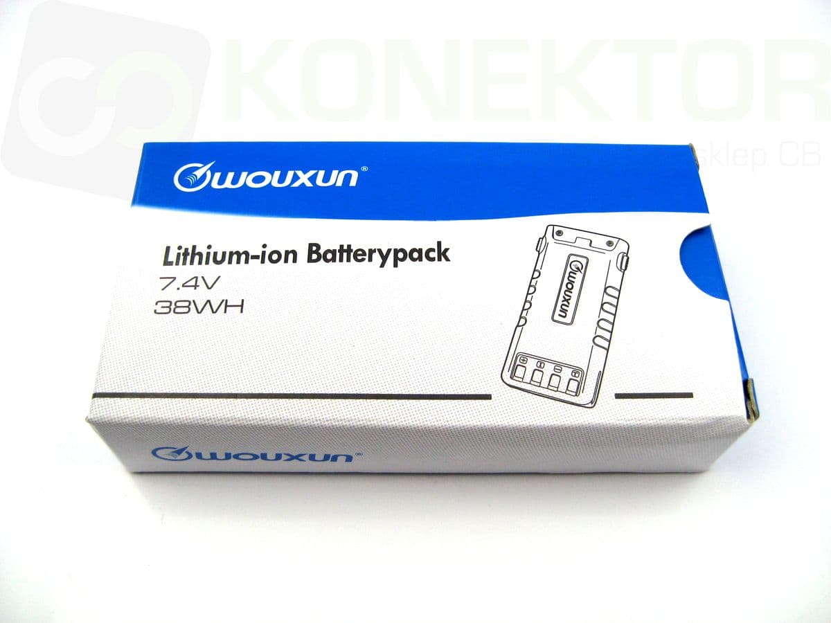 ORYGINALNA bateria 2000mAh do Wouxun KG-UV9D / KG-UV9D Plus akumulator Wouxun 1A20KG-7