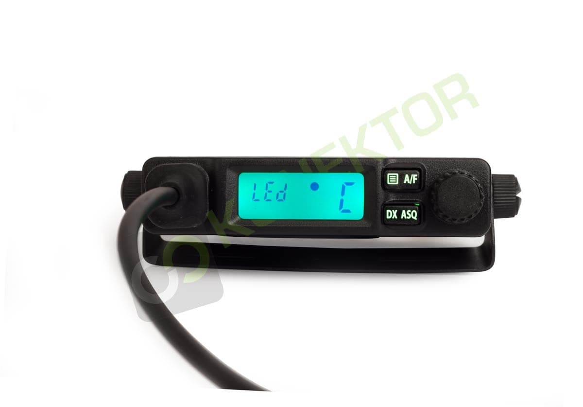 Yosan MICRO V2 ultra kompaktowe CB radio z automatyczną blokadą szumów (Yosan CB-350 Micro, podobne do President Bill)