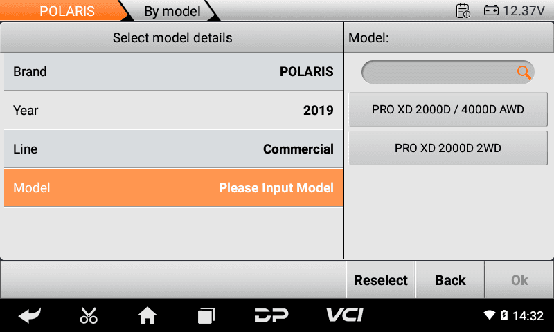 OBDSTAR iSCAN POLARIS INDIAN VICTORY MULTI interfejs diagnostyczny do motocykli, skuterów śnieżnych, ATV, UTV grupa Polaris