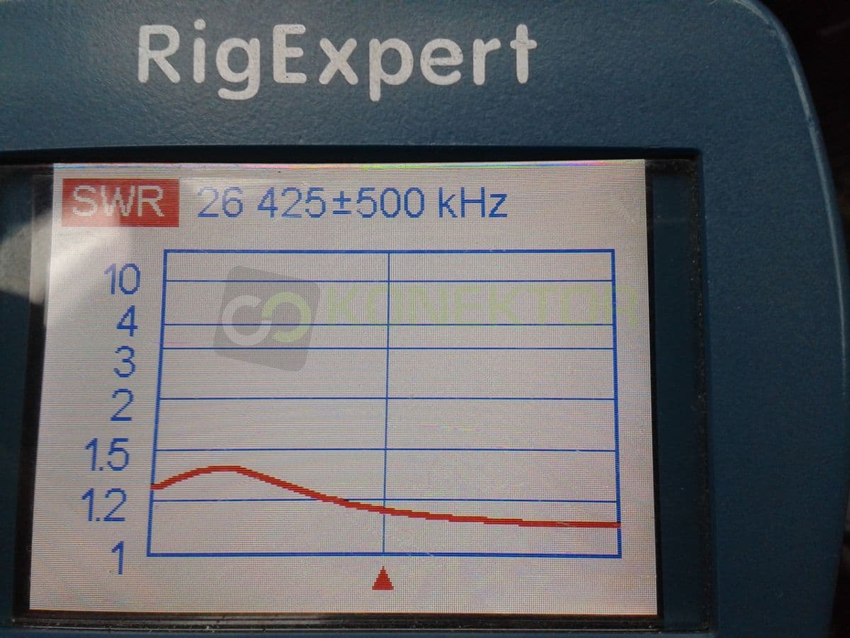 KOMUNICA BAZOKA PRO Antena szerokopasmowa KF 7-54MHz długość 122cm złącze PL BEZ STROJENIA BAZOOKA