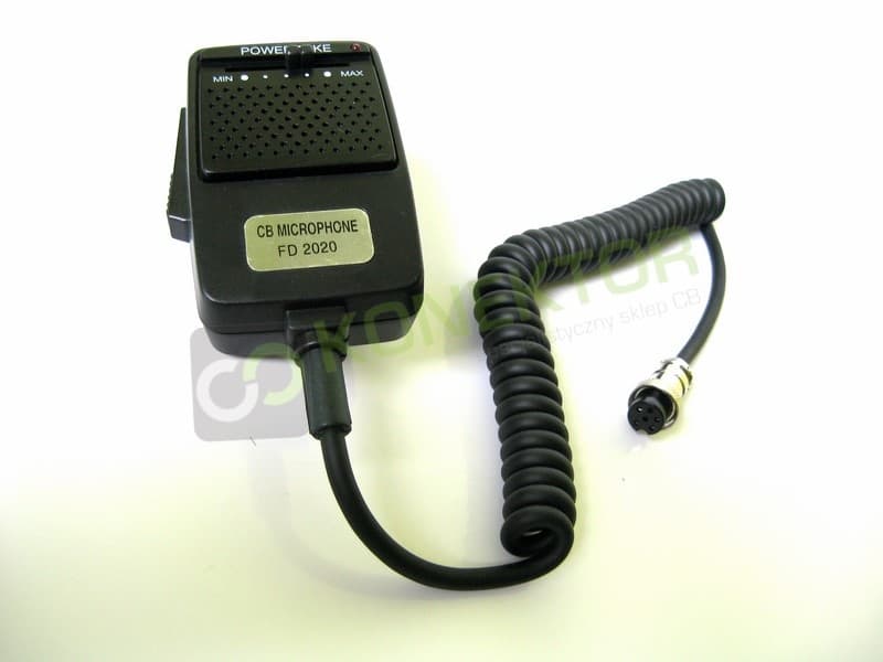 Farun FD2020 wzmocnienie, 6-PIN President (FD 2020) mikrofon do CB radia