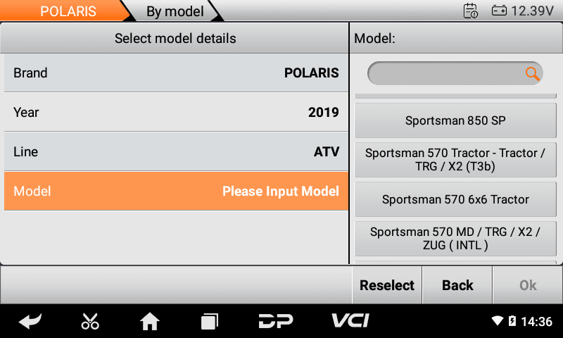 OBDSTAR iSCAN POLARIS INDIAN VICTORY MULTI interfejs diagnostyczny do motocykli, skuterów śnieżnych, ATV, UTV grupa Polaris