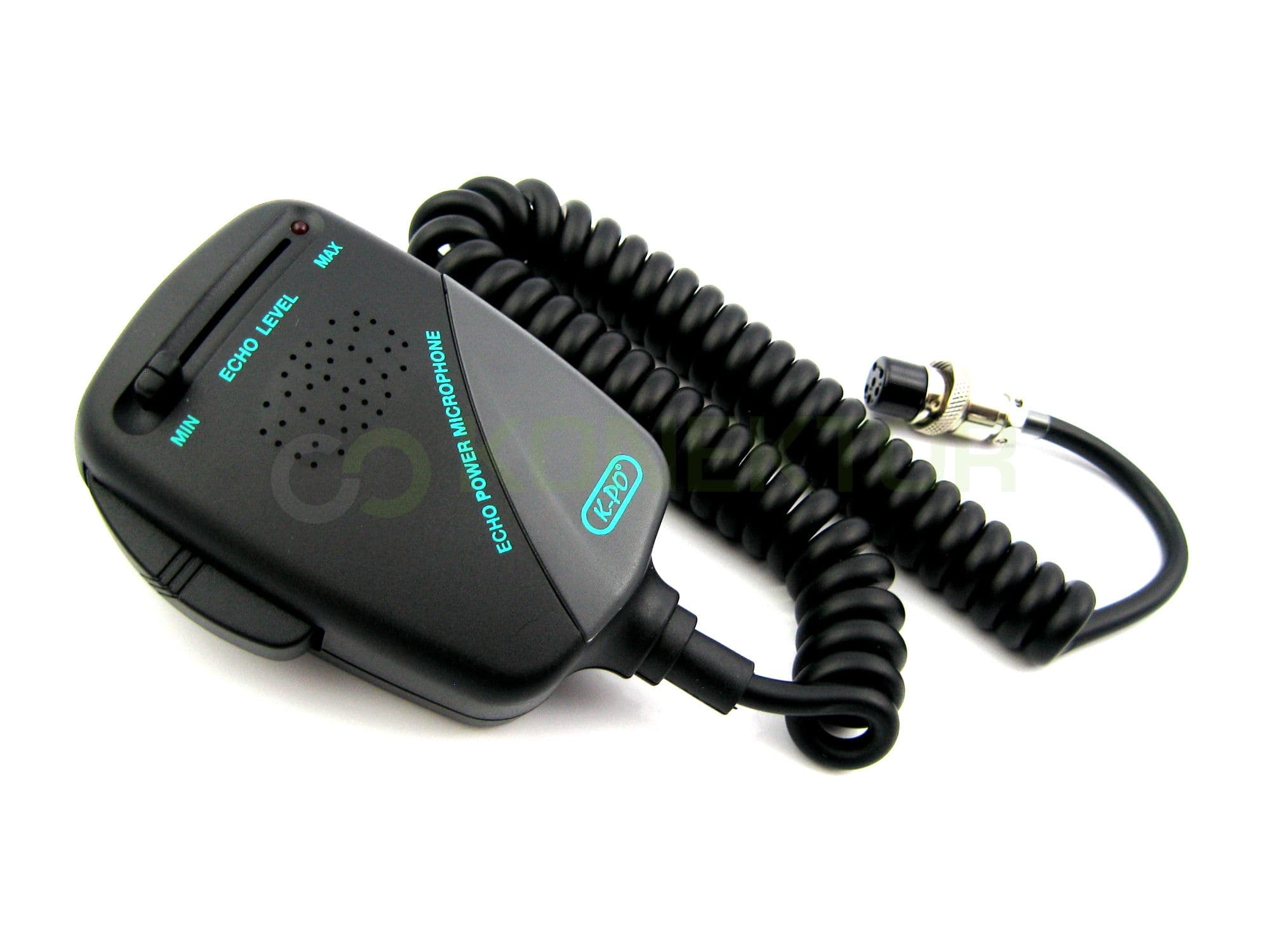K-PO NM 452 WZMOCNIENIE, CYFROWE ECHO, mikrofon do CB radia 6-PIN President (KPO 452)